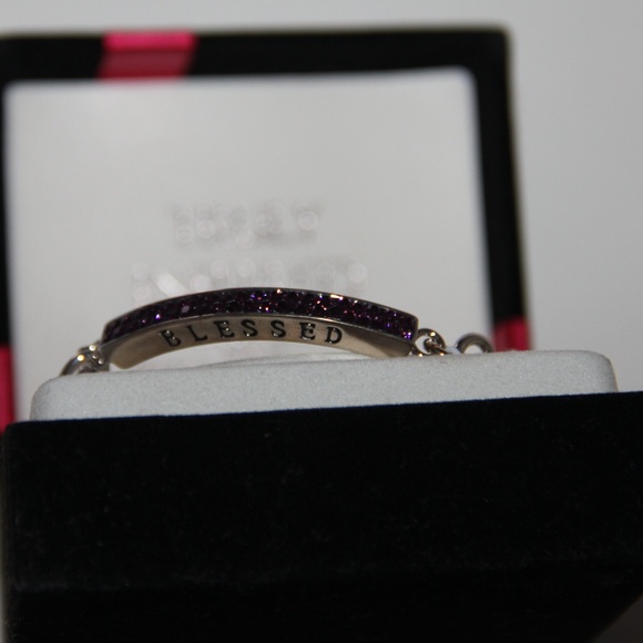 New! Faith Blessed Swarovski Crystal Bracelet - Picture 10 of 10